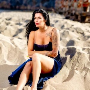 Free people blue velvet maxi